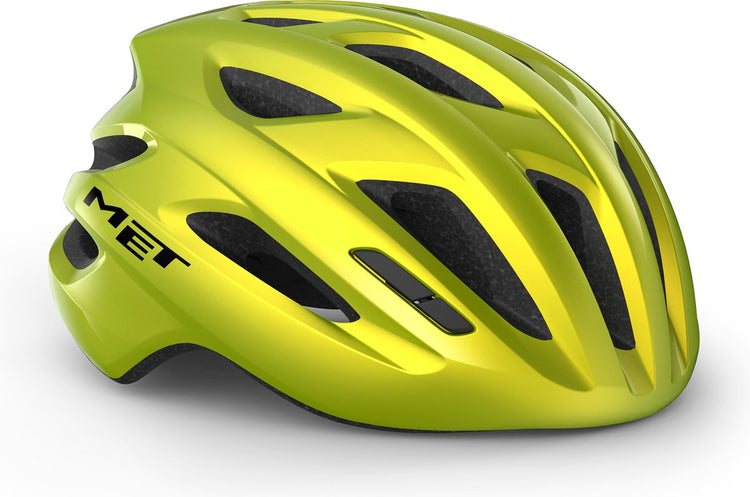 Mit Idolo Fahrradhelm Herren Damen – Rennradhelm Erwachsene – Größe M L (52–59 cm) – Limettengelb Allic glänzend