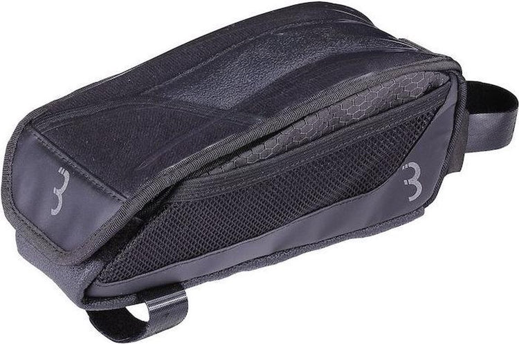 BBB Fahrradrahmentasche Oberrohr 0,75 Liter – Fahrradtasche E-Bike wasserdicht – Handyhalter – Bikepacking-Taschen – Obertank BSB-18