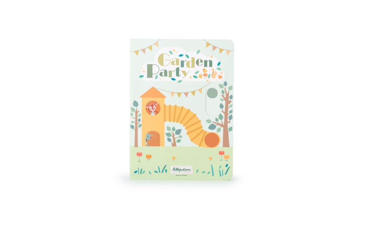 Lilliputiens – Pop-up-Buch – Widersprüche und Gartenparty
