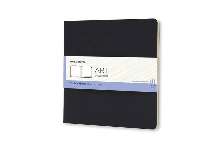 Moleskine Kunstskizzenalbum – quadratisch (19 x 19) – Softcover – schwarz