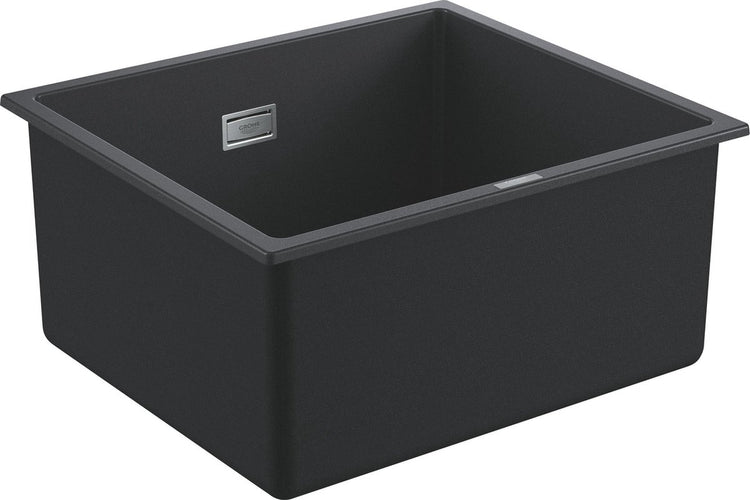 Grohe k700u Verbundspüle – 45,7 cm – Unterbau – mit Überlauf – Granitschwarz