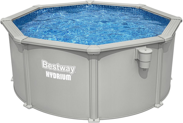 Bestway Hydrium Bestway® Hydrium™ 3,05 m x 1,22 m rundes oberirdisches Poolset mit Stahlwänden