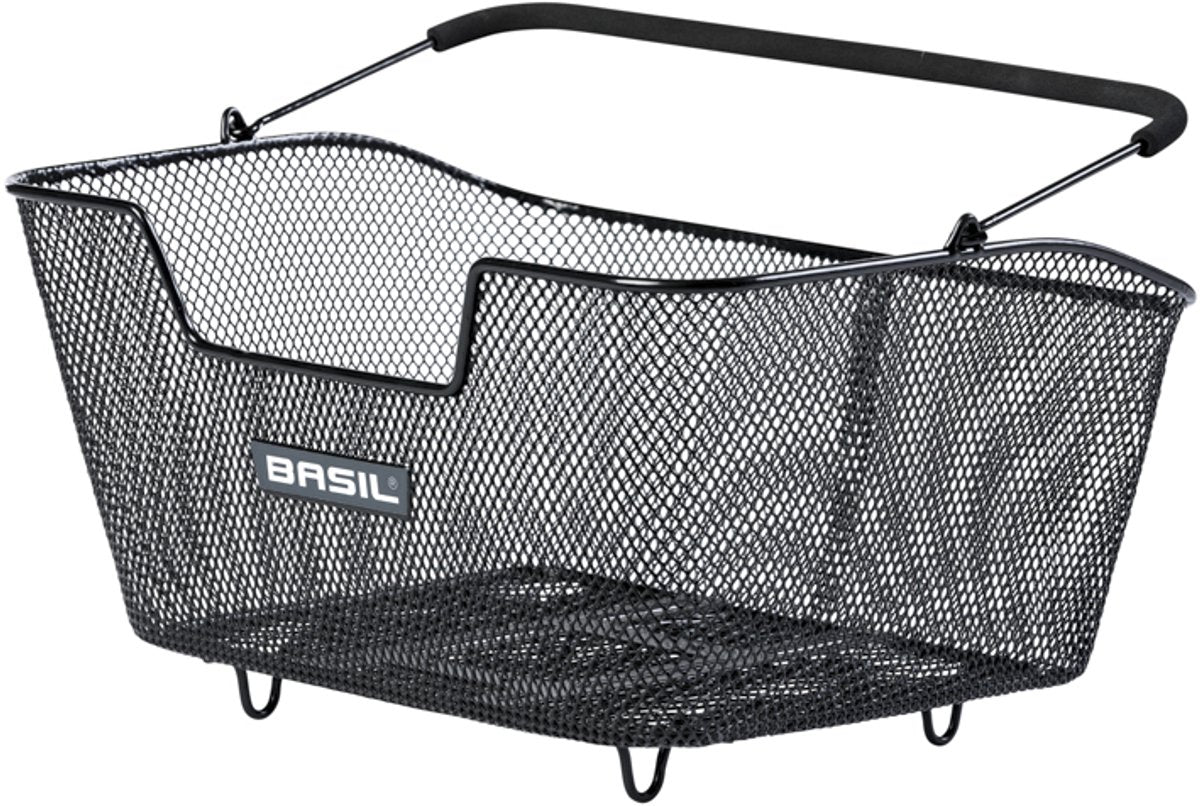 Basil Base M Multi System - Fahrradkorb - hinten - schwarz