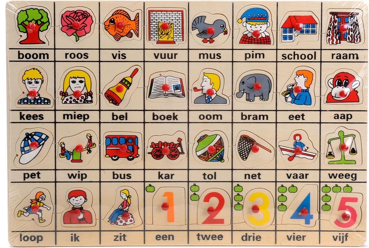 Playwood Holztuch Puzzle meine ersten Worte