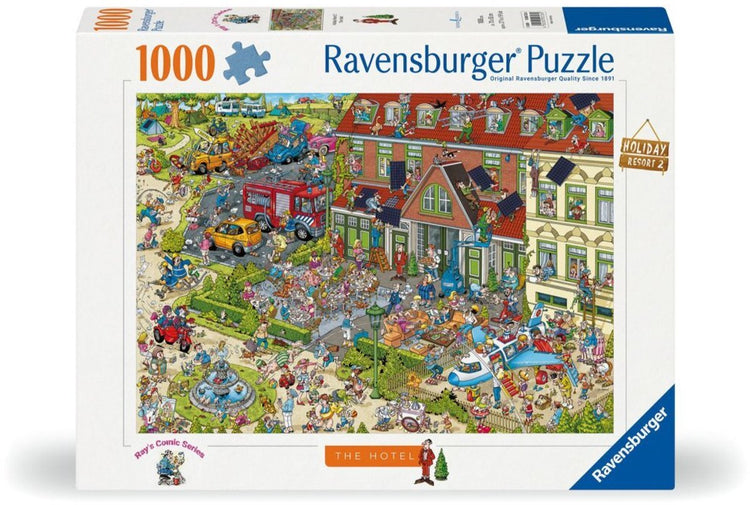 Ravensburger Jigsaw Puzzle Holiday Resort 2: Das Hotel, 1000st.