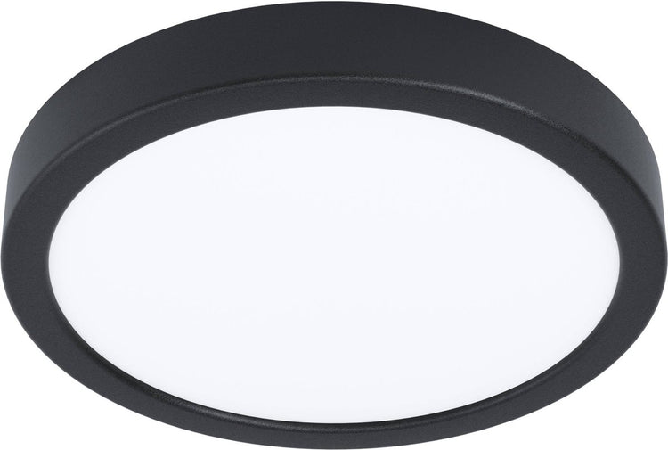 Eglo fueva 5 Aufbauleuchte - LED - ø 21 cm - Schwarz und Weiß - Bewegungssensor