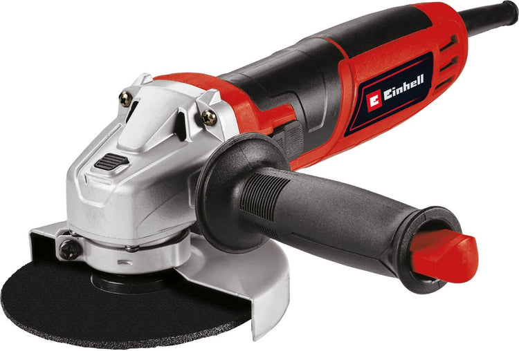 Einhell Winkelschleifer TC-AG 125 850 Kit -850 W - Leerlaufdrehzahl: 12.000 U/min min - ø125 mm - inkl. Transport- und Aufbewahrungstasche 45 22, 3x Schleifscheibe ø125 mm, 1x Fächerschleifscheibe, 1x Schleifscheibenschutzhülle