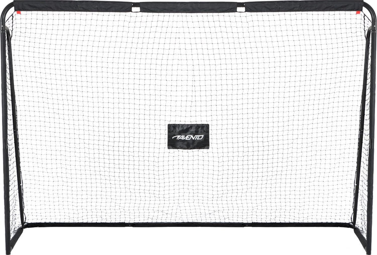 Avento Fußballtor mit Zielscheibe - Stahl - ca. 300 x 200 x 91,5 cm