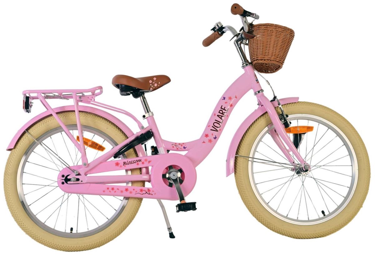 Volare Blossom Children's Bicycle - Mädchen - 20 Zoll - Pink