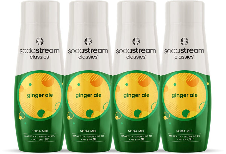 Sodastream Ginger Ale Sirup - 4er Pack
