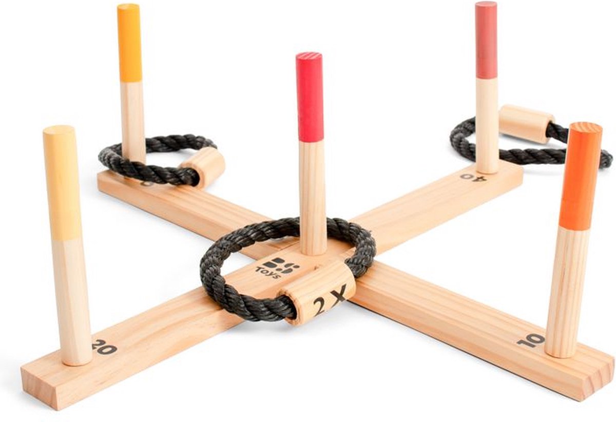 BS Spielzeug Holzklingenspel, 6dlg.