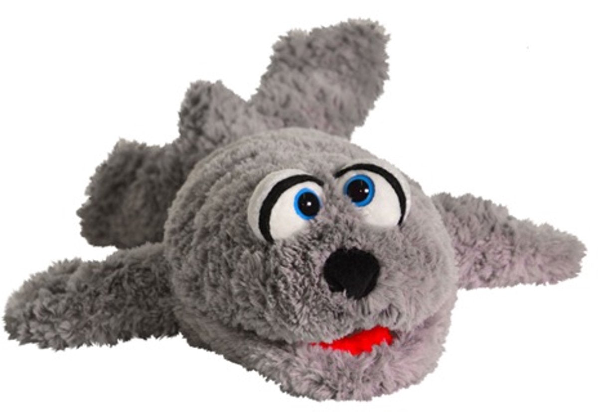Living Puppets Handpuppe 38cm graue Robbe