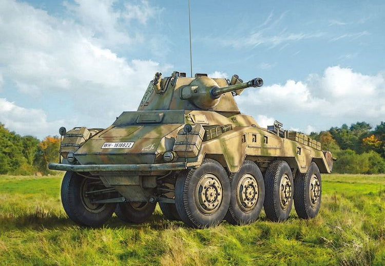 Italeri Modellbausatz Militärfahrzeuge - 6572 sd.kfz. 234 2 Puma Plastic – 1:35 – Modellbau