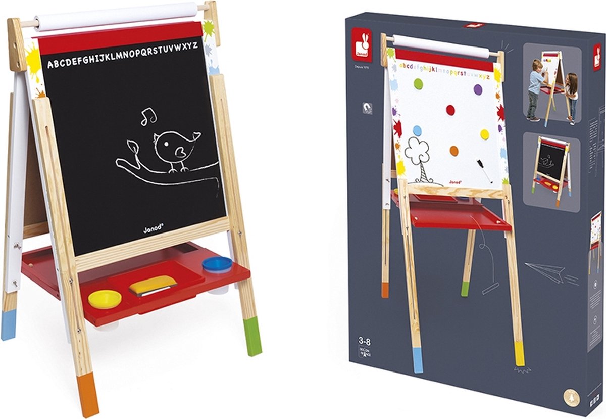 Janod – Tafel – verstellbares Kreidetafel-Whiteboard