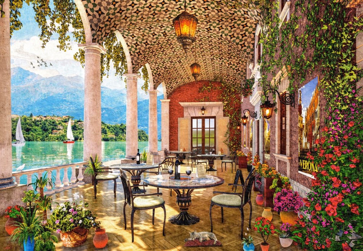 Castorland Puzzle Städte und Gebäude – 1500 Teile – Puzzle.