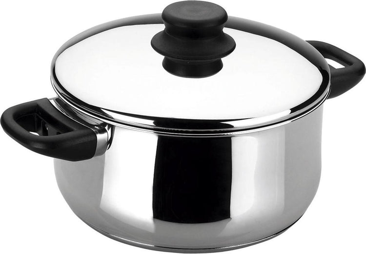 Lacor Garinox Kochtopf mit Deckel – ø 18 cm – 2 l