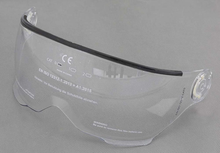Abus Hyban+ Zubehör – Ersatzteil für das Visier des Hyban+ Fahrradhelms – klares Visier