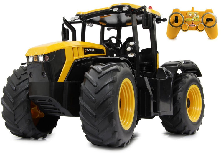 Jamara RC-Fahrzeug landwirtschaftliche Fahrzeuge – 405300 RC JCB Fastrac Traktor RC-Modell Fertigmodell – 1:16