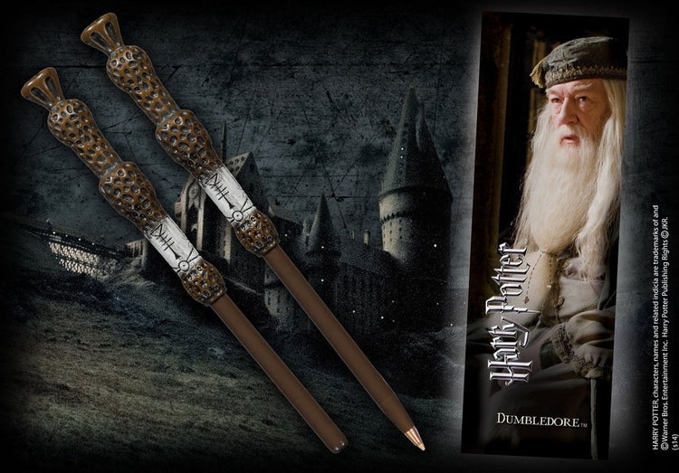 Das edle Harry-Potter-Stift- und Lesezeichen-Set Dumbledore in mehreren Farben
