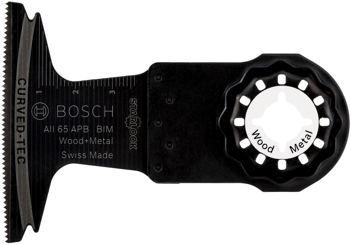 Bosch - BIM Tauchsägeblatt AIZ 65 BB Holz und Nägel 40 x 65 mm