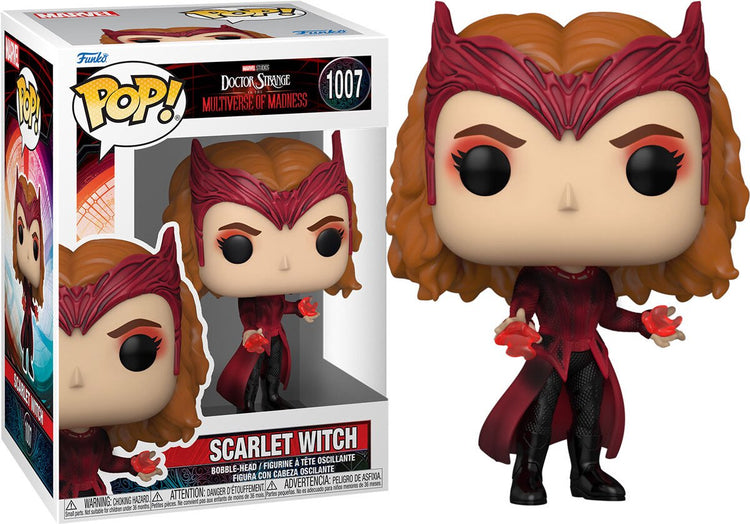 Funko Scarlet Witch – Doctor Strange im Multiversum von Madness Pop! Marvel Scarlet Witch 9 cm Sammelfigur – mehrfarbig