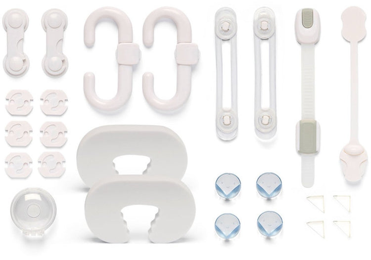 Dooky Safety Kit – komplettes 25-teiliges Babyproof-Set – kindersicheres Zuhause ohne Werkzeug