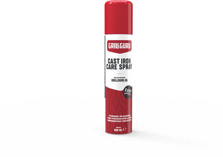 Grill Guru Gusseisen-Pflegespray, Wartungsspray für Gusseisen, 600 ml