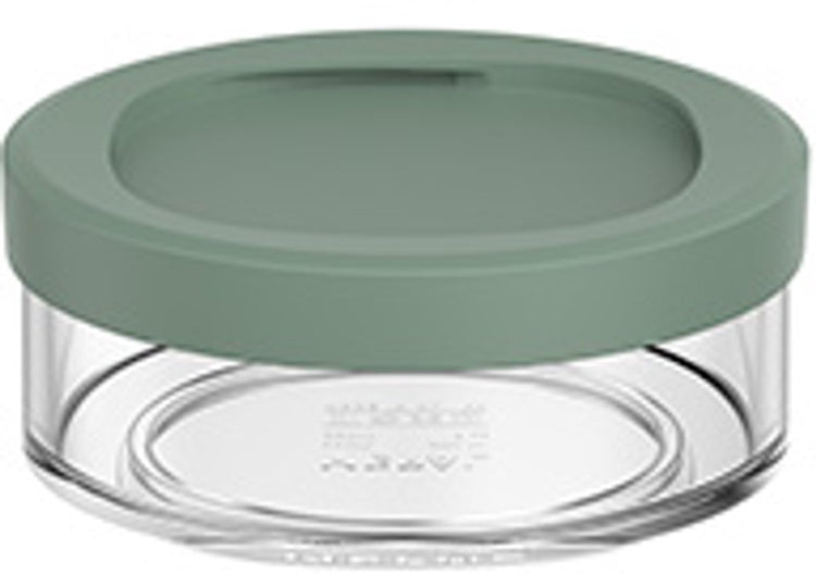 Mepal Lunchpot Fach Ellipse – 200 ml – extra Fächer für Lunchpot 500 ml – Joghurtbecher und Müslibecher to go – spülmaschinenfest – nordischer Salbei
