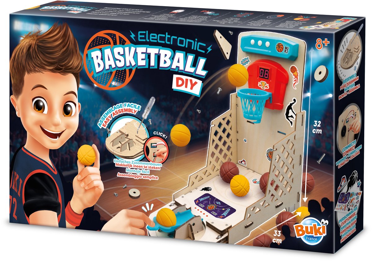 Buki France Buki – elektronischer Basketballkorb – Experimentieren – Technik