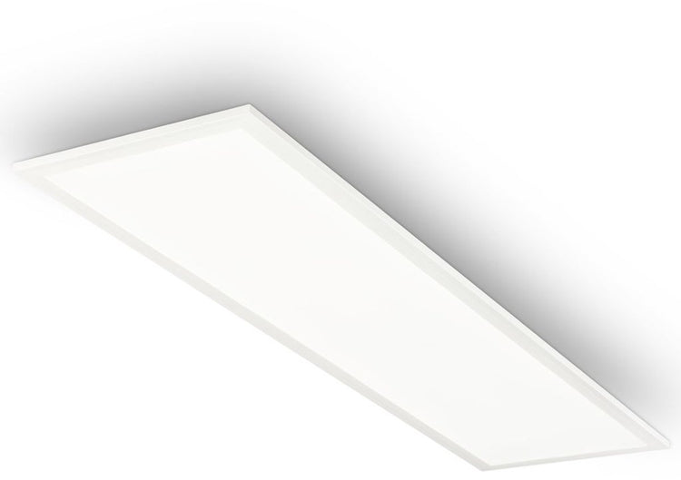 B.k.licht briloner schlicht – LED-Deckenleuchte – Badezimmerbeleuchtung – Badezimmerlampe mit neutralweißem Licht 4.000 K – 2.300 lm – 22 W – 100 cm