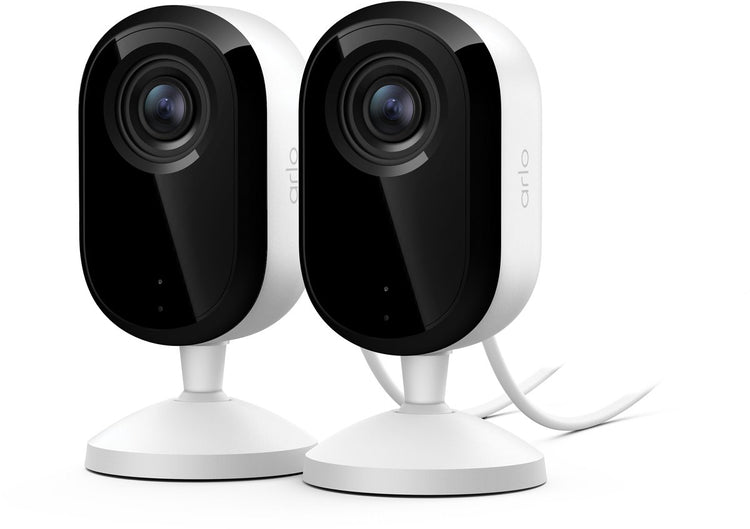 Arlo Essential3 HD-Überwachungskamera für den Innenbereich, 2 Kameras