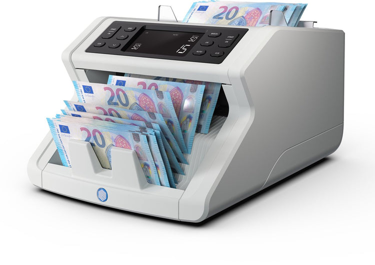 Safescan 2210 – Banknotenzählmaschine – automatische Währungserkennung – schnelles Zählen – Falschgeldprüfung