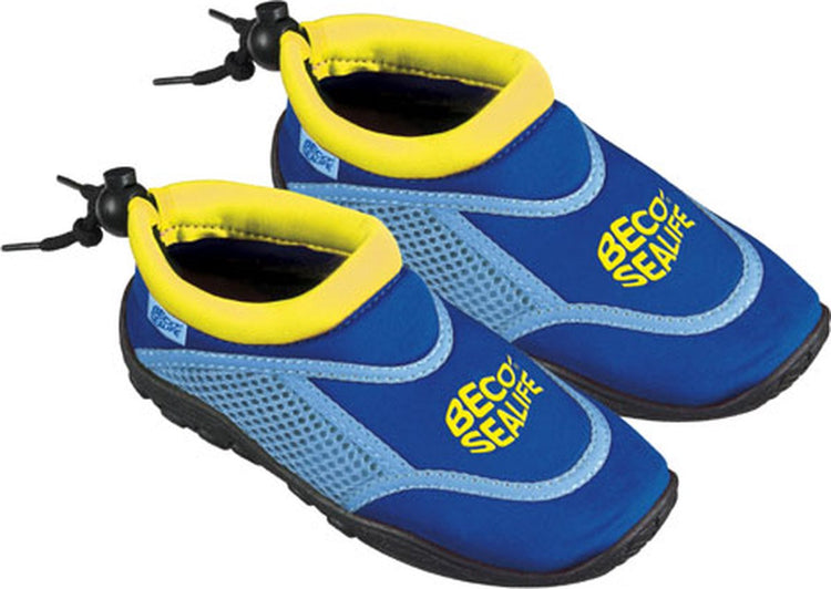Beco-sealife® Kinder Wasserschuhe Schwimmschuhe für Kinder - Blau - Größe 26 27