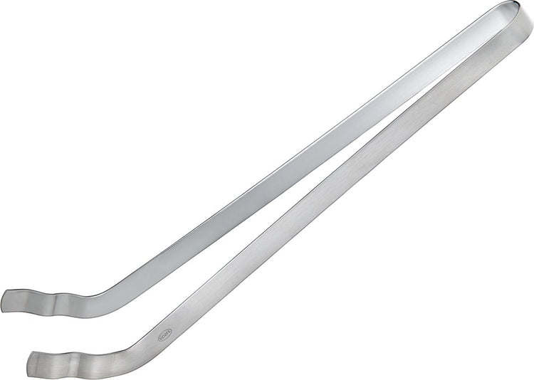 Rösle - Küchenzange - Gebogene Grillzange - Silber