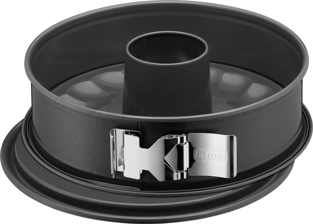 Kaiser la forme plus Springform – Backform – ø28 cm – mit 2 Böden – Antihaftbeschichtung – auslaufsicher