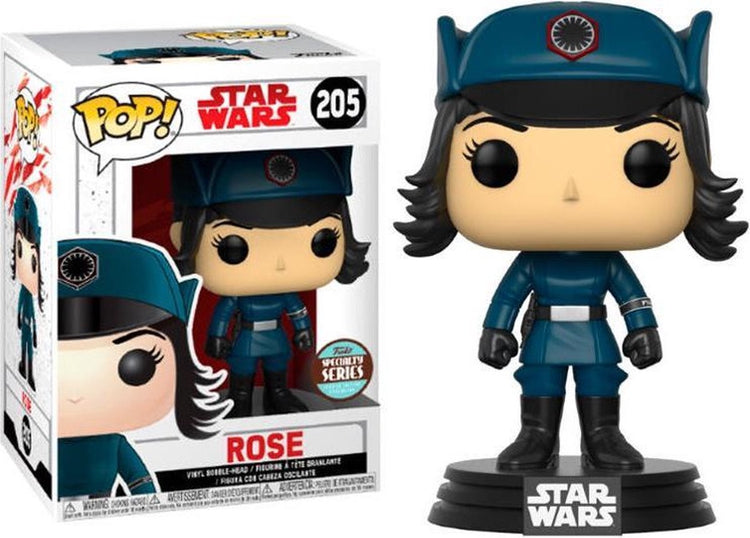 Funko-Pop! Star Wars Episode VIII: Die letzten Jedi – Spezialserie „Rose in Disguise“.