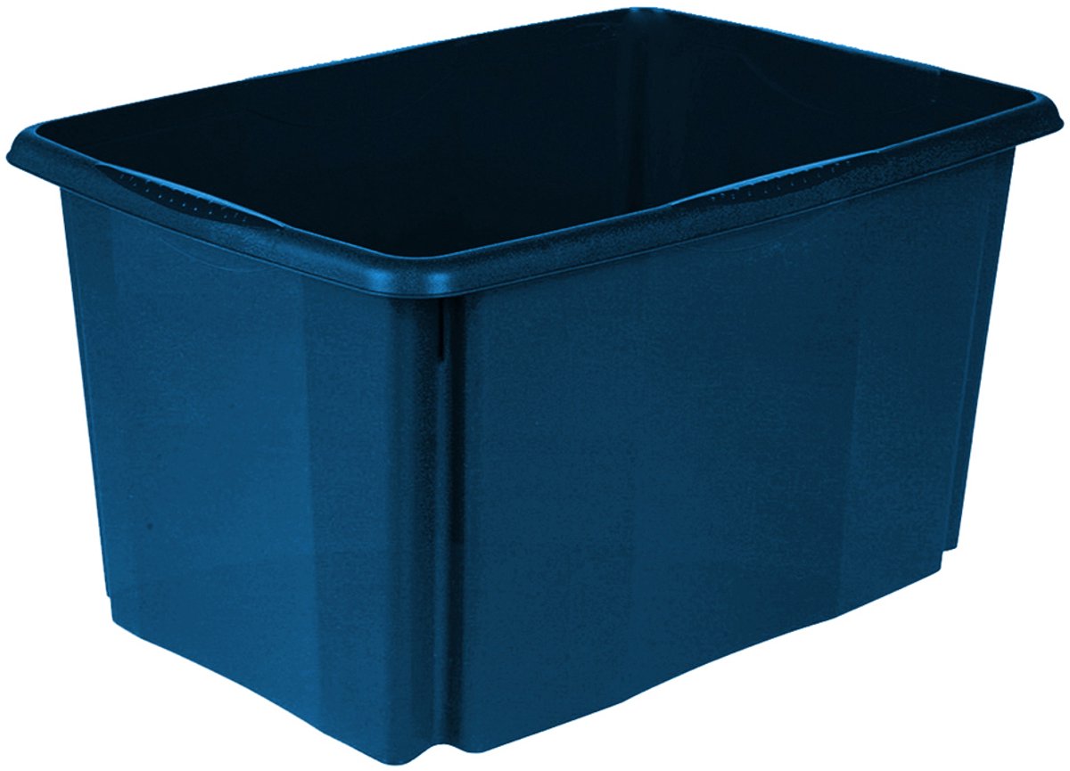 Keeper Aufbewahrungsbox „Emil Eco“, 45 Liter, Öko-Blau