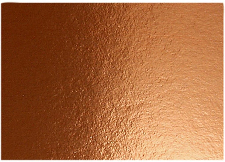 Creativ Company Metallfolienkarton, A4, Blatt 210 x 297 mm, 280 g, Kupfer, 10 Blatt 1 Karton