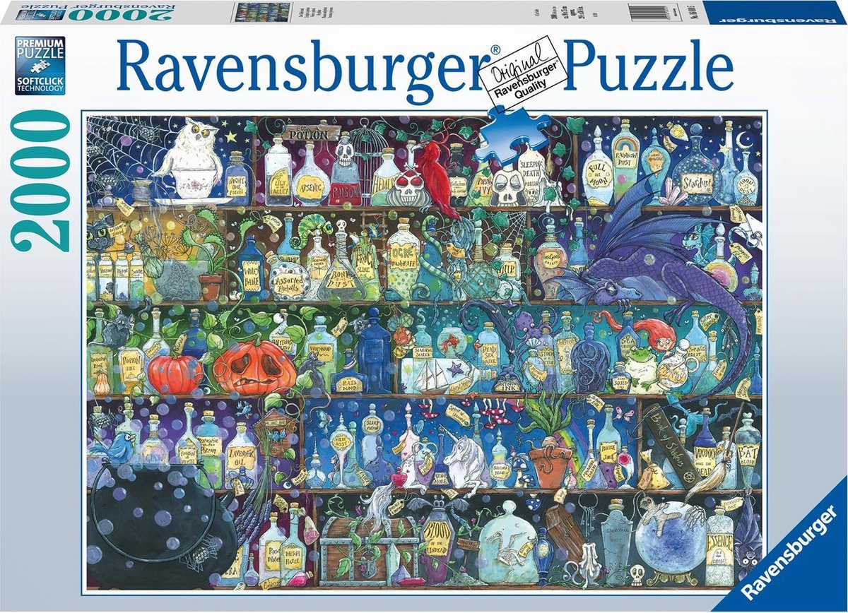Ravensburger Puzzle „Der Giftschrank“ – Puzzle – 2000 Teile