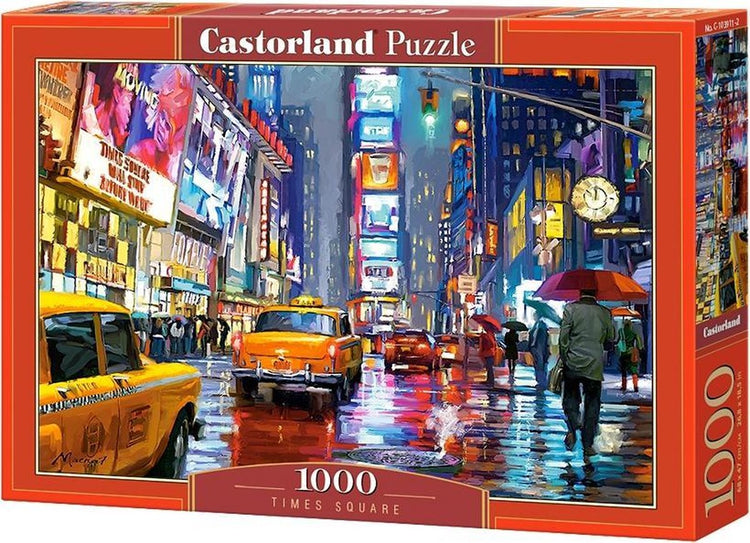 Castorland Times Square – Puzzle – 1.000 Teile – Satin-Finish – perfekte Passform – europäische Qualität