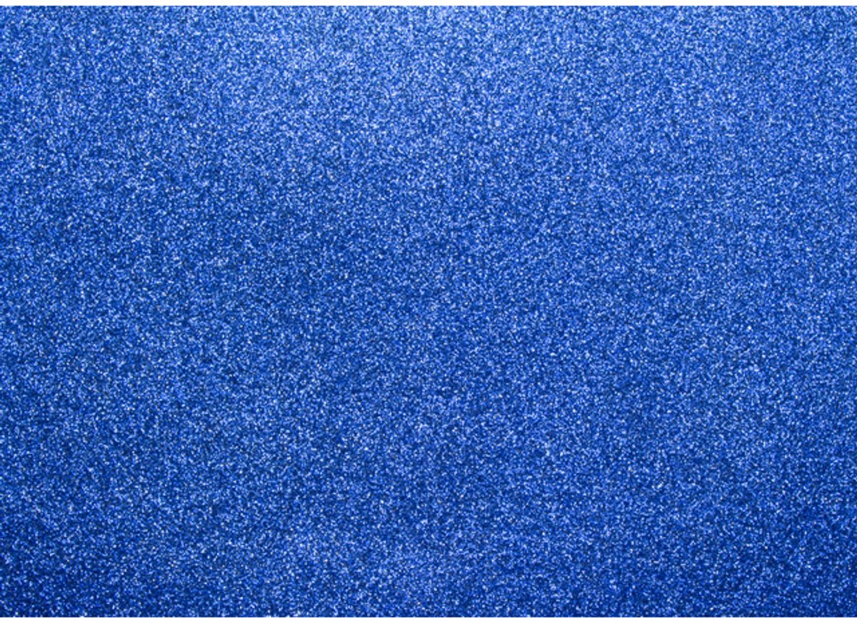 Känguru-Glitzerkarton – Kobaltblau – 50 x 70 cm – Packung mit 10 Blatt – k-0060k06