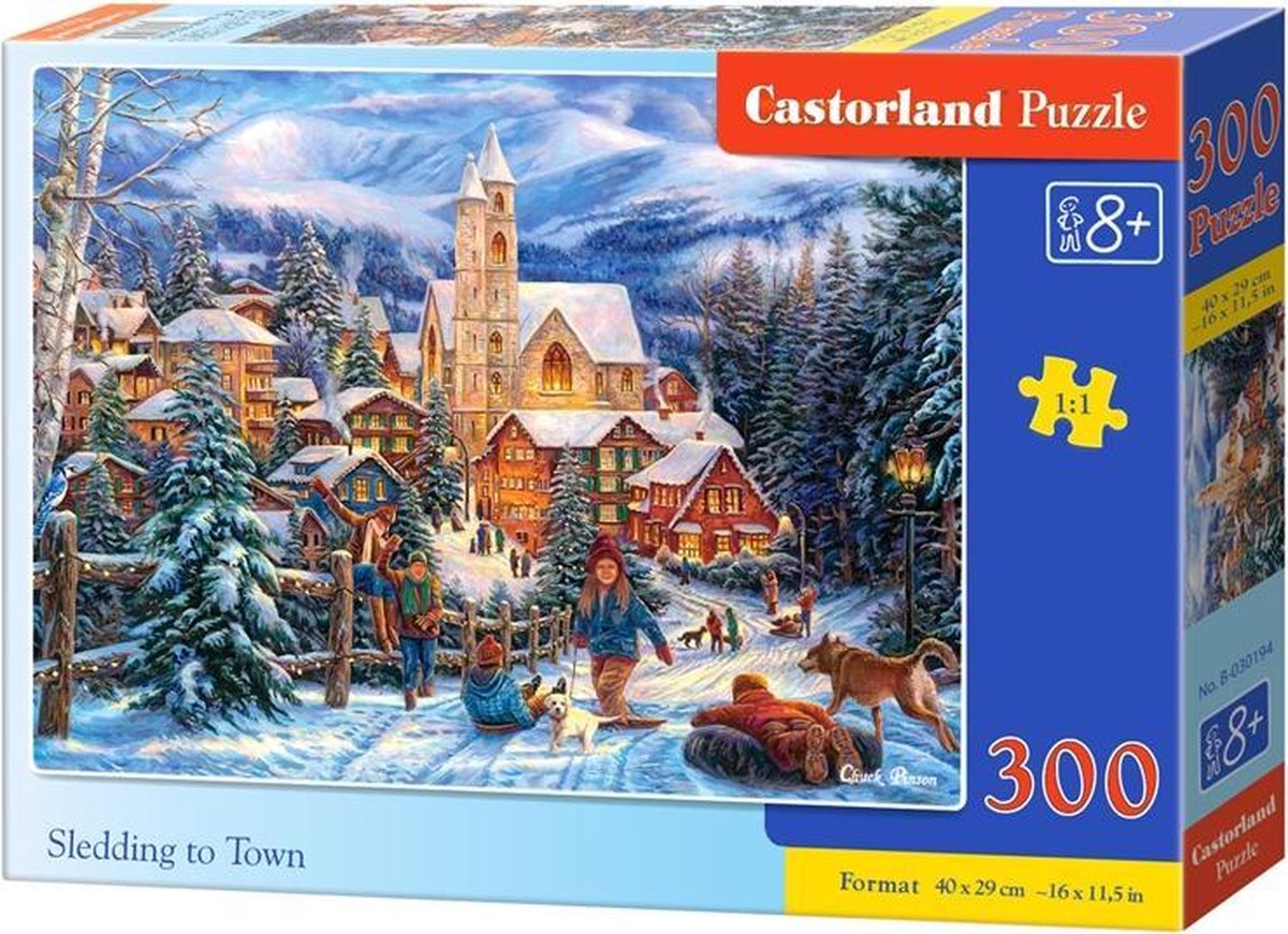 Castorland-Rodeln in der Stadt – 300 Stück
