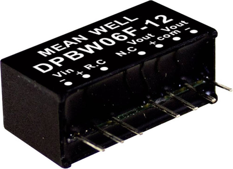 Mean Well dpbw06g-05 DC-DC-Wandlermodul 600 mA 6 W Anzahl der Ausgänge: 2 x Inhalt 1 Stück(e)