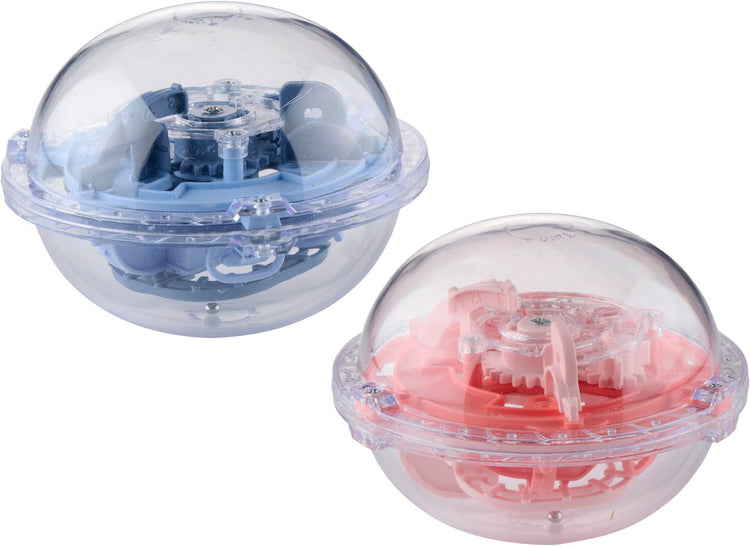 Lebenslanger Labyrinthball Labyrinthball – 75 Level – Denkspiel Puzzleball 9x7 cm – 3D-Labyrinthspiel für Kinder und Erwachsene – Denkspiel und Geschicklichkeitsspiel – 1 zufällige Farbe