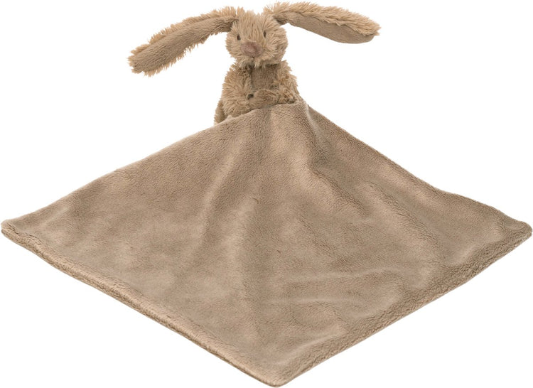 Happy Horse Minihase Richie mit Kuscheltuch 28 cm – braun – Babygeschenk
