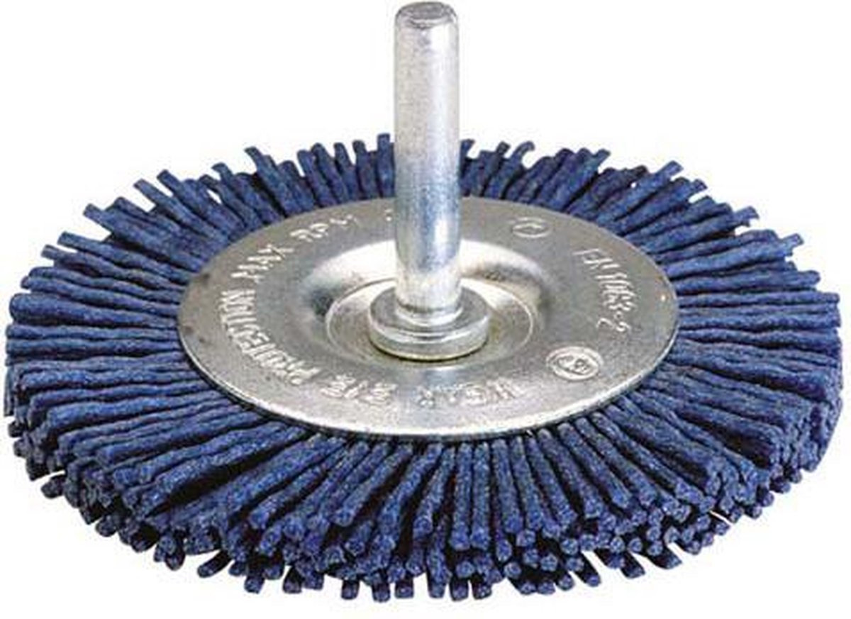 Wolfcraft – Nylon-Scheibenbürstenbohrer – weich ø 100 mm – 2727000