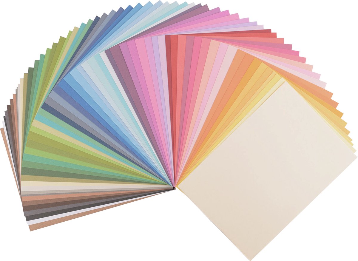 Florence Vaessen Creative-Karton – Multipack sortiert – A4 – 60 Blatt – glatt – 216 g