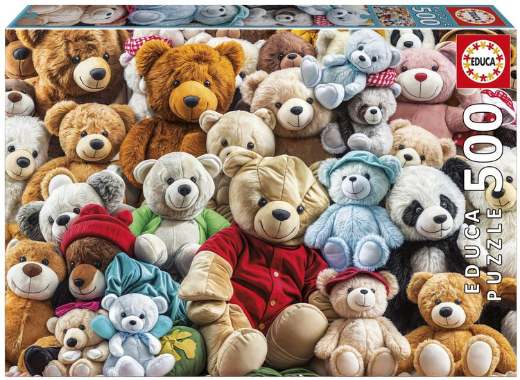 Educa - Puzzle - Teddybären - 500 Teile