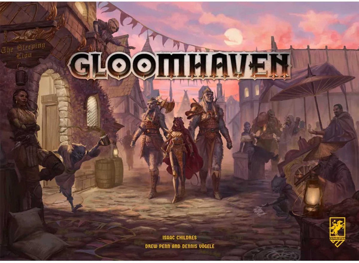 Asmodee Gloomhaven (zweite Auflage)