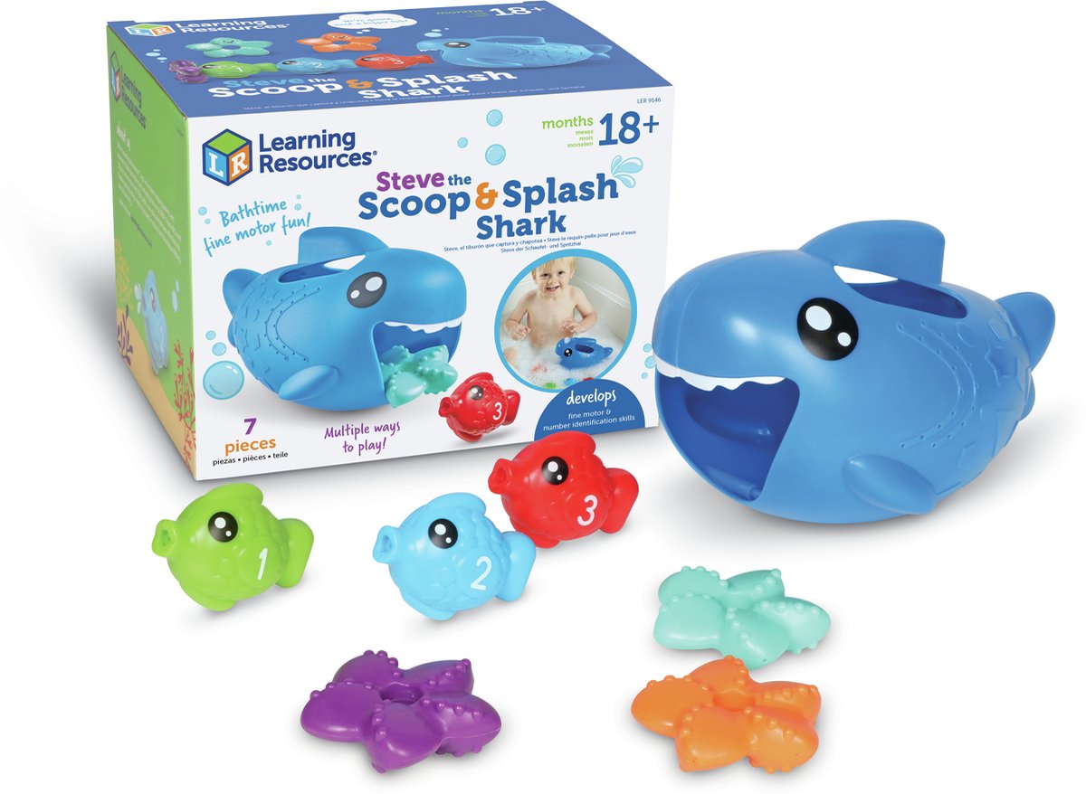 Lernressourcen Steve the Scoop Splash Shark™ – 3+